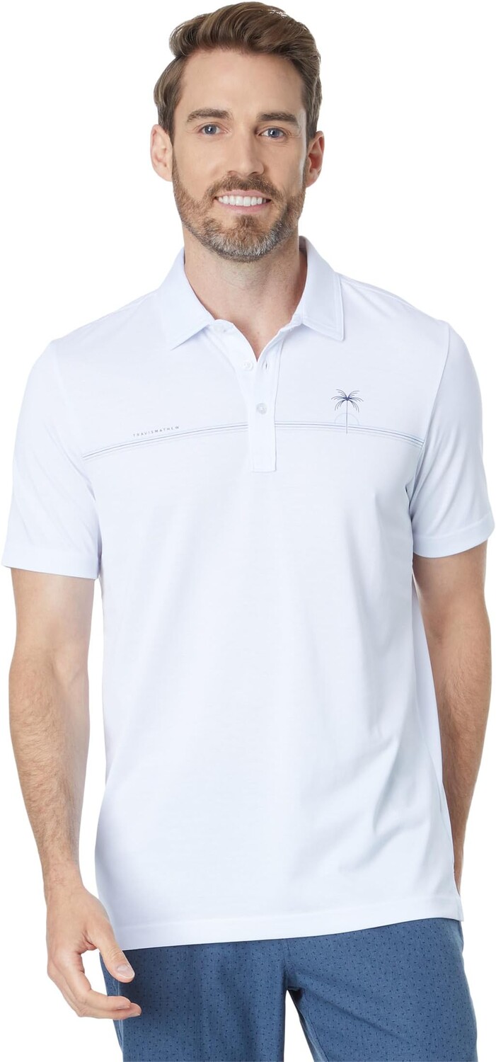 

Рубашка-поло Luna Sol TravisMathew, белый