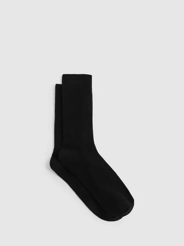 

Носки Reiss Felicia Ribbed, черный