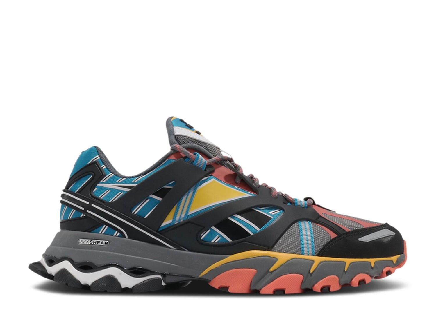 

Кроссовки Reebok Dmx Trail Shadow 'Grey Con Blue Cicid Orange', разноцветный, Серый
