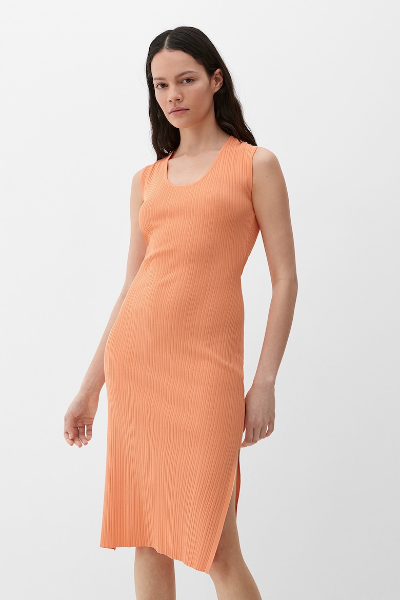 Облегающее платье S Oliver, оранжевый