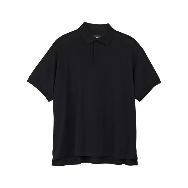 

Футболка kurzarm polo-shirt black black Y-3, черный
