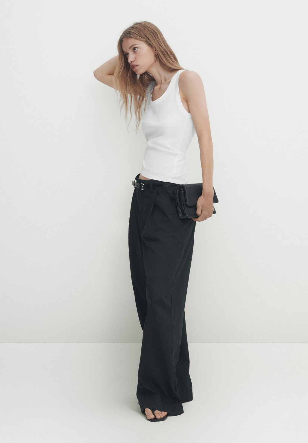 

Топ Massimo Dutti, белый