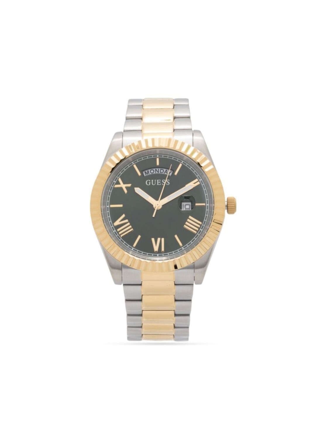 

GUESS USA кварцевые наручные часы Connoisseur 45 мм, зеленый