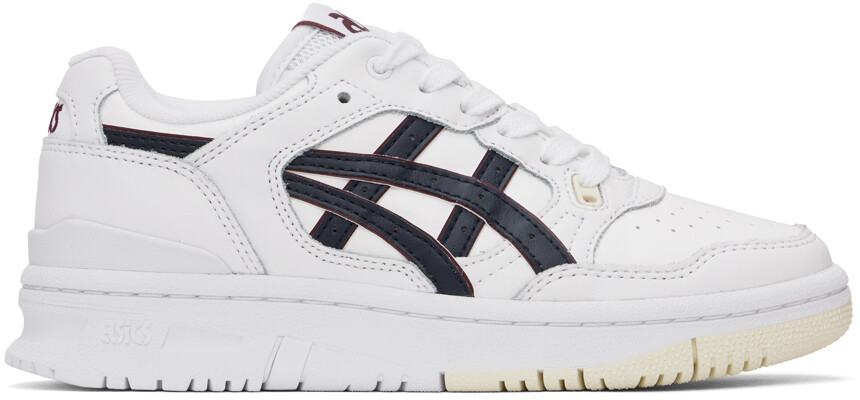 

Бело-темно-синие кроссовки Asics EX89, Синий