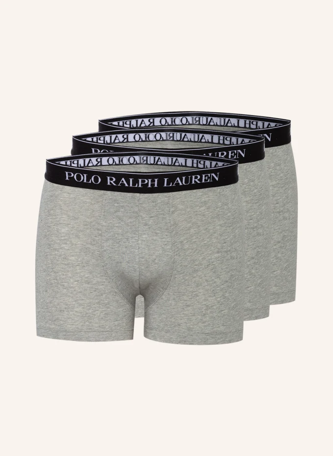 

Комплект из 3 боксеров Polo Ralph Lauren, серый