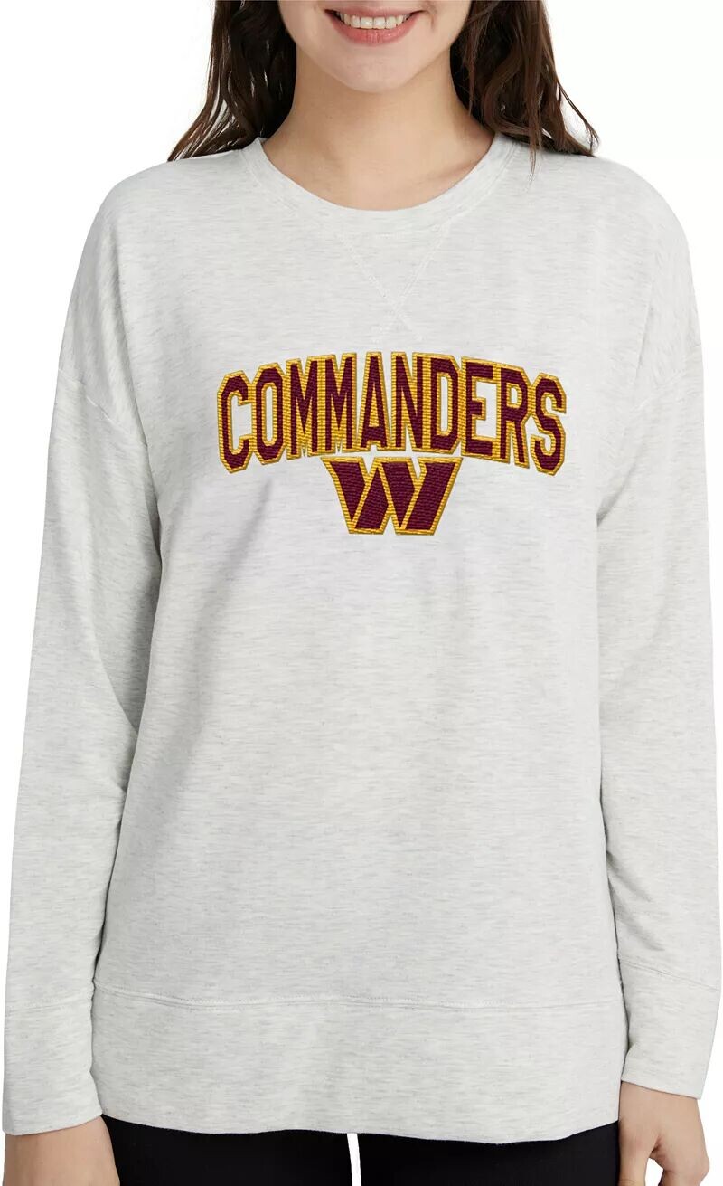 

Женский свитшот с длинными рукавами Concepts Sport Washington Commanders