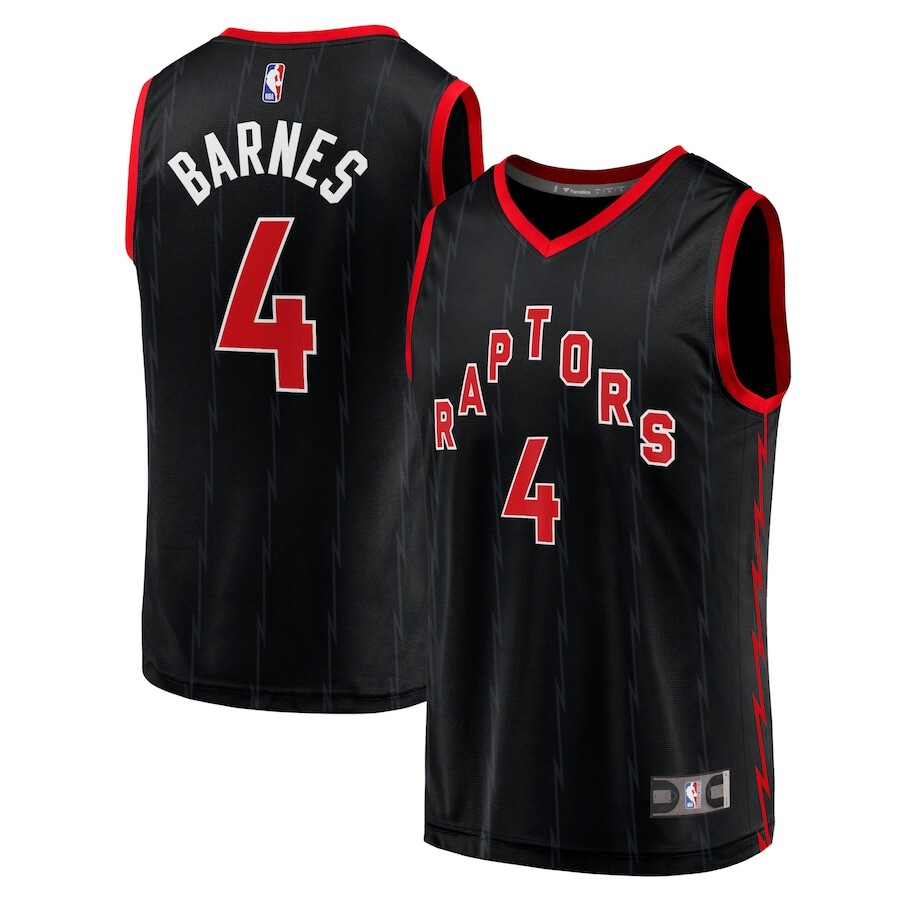 

Джерси Fanatics Branded Toronto Raptors, черный