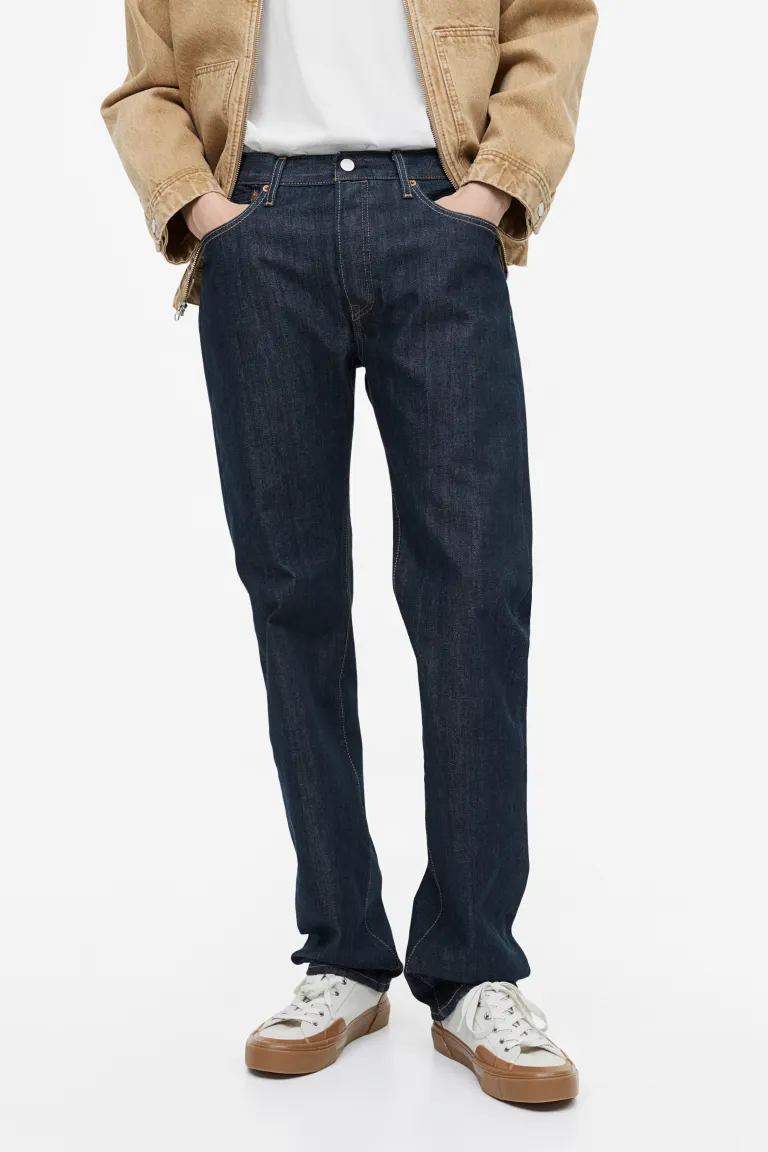 501 оригинальные джинсы H&M, индиго