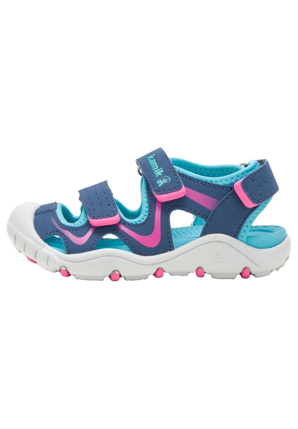 

Трекинговые сандалии WANDER UNISEX Kamik, цвет navy magenta