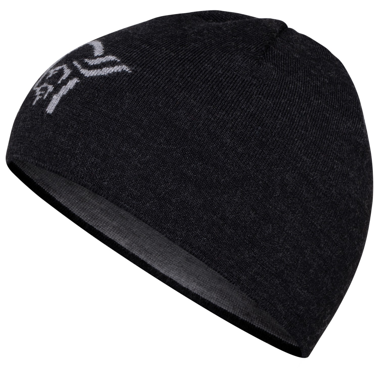 

Шапка Norrøna /29 Light Merinoull Logo Beanie, цвет Caviar Melange
