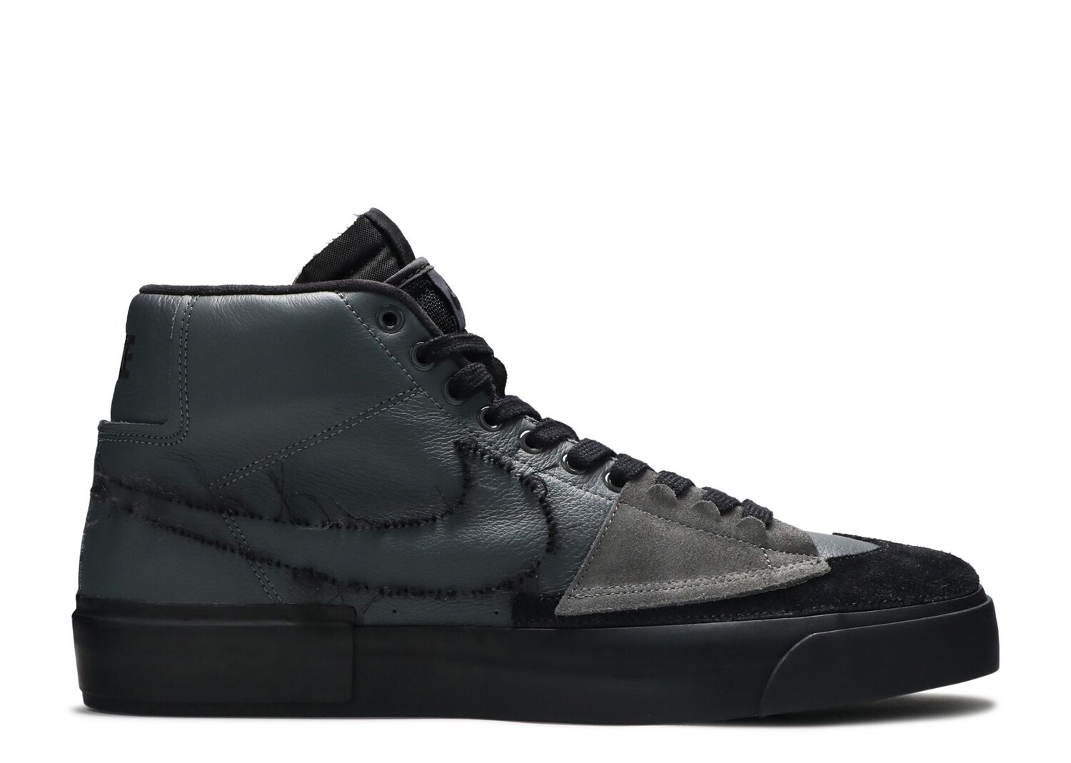 

Кроссовки Nike Zoom Blazer Mid Edge Sb 'Iron Grey', серый, Серый;черный