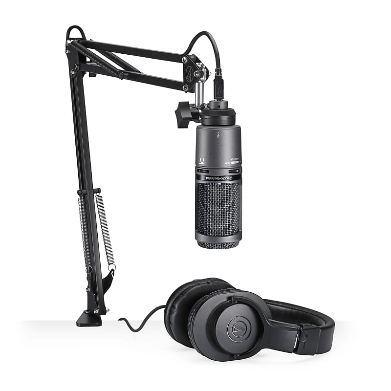 Микрофон Audio-Technica AT2020USB+PK Podcast Bundle микрофон audio technica at2020usb