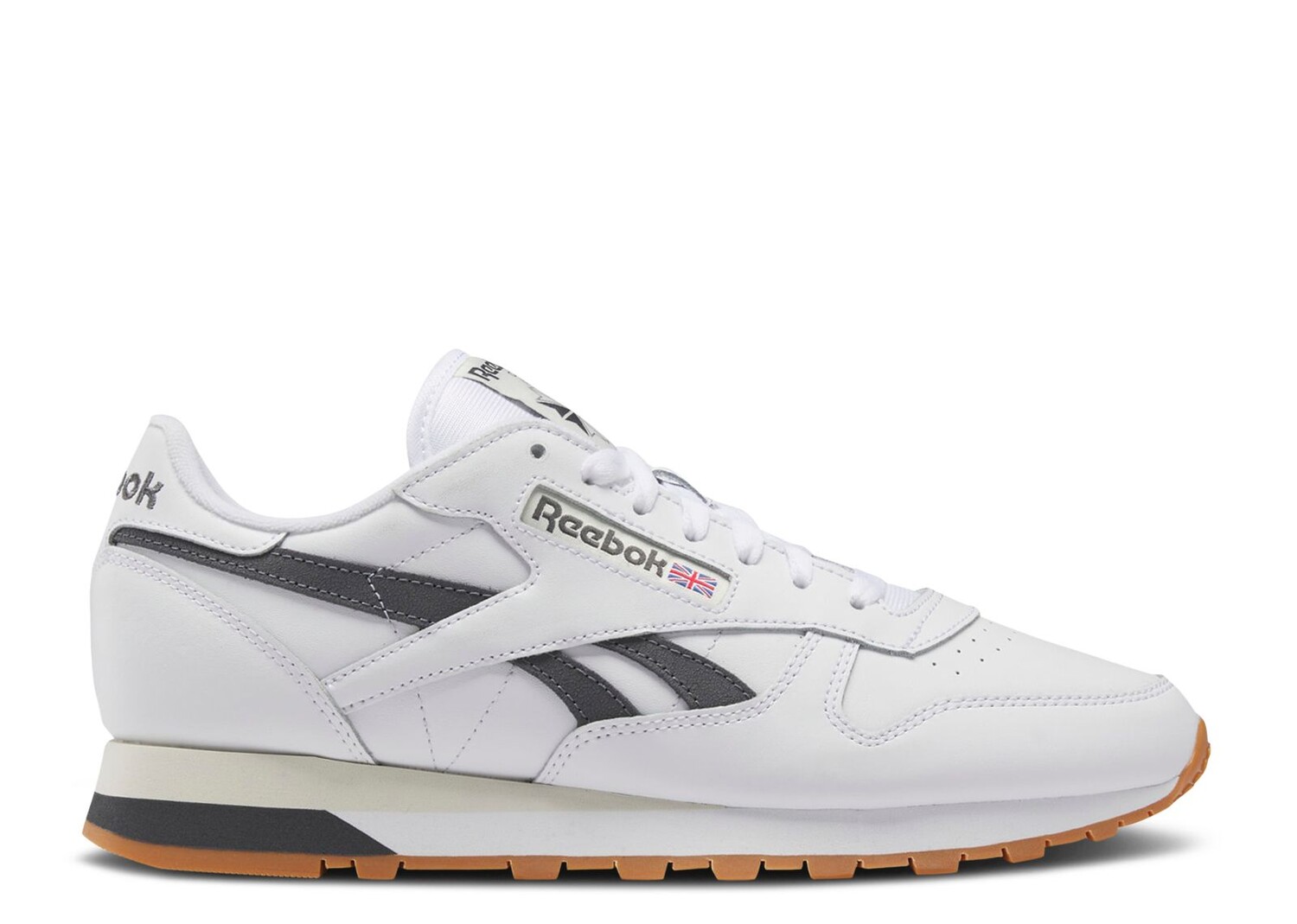 

Кроссовки Reebok Classic Leather 'White Pure Grey Gum', белый