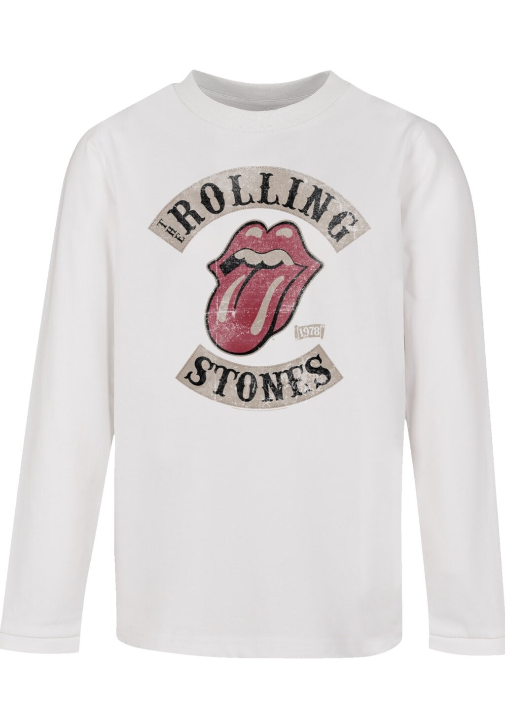 

Рубашка с длинным рукавом THE ROLLING STONES TOUR '78 F4NT4STIC, цвет weiß
