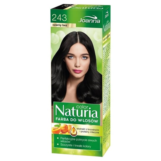 Джоанна, Naturia Color, краска для волос № 243 Black Elder, Joanna