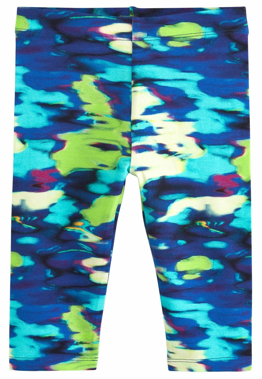 цена Шорты Cropped Leggings Next, цвет blue green digital tie dye print