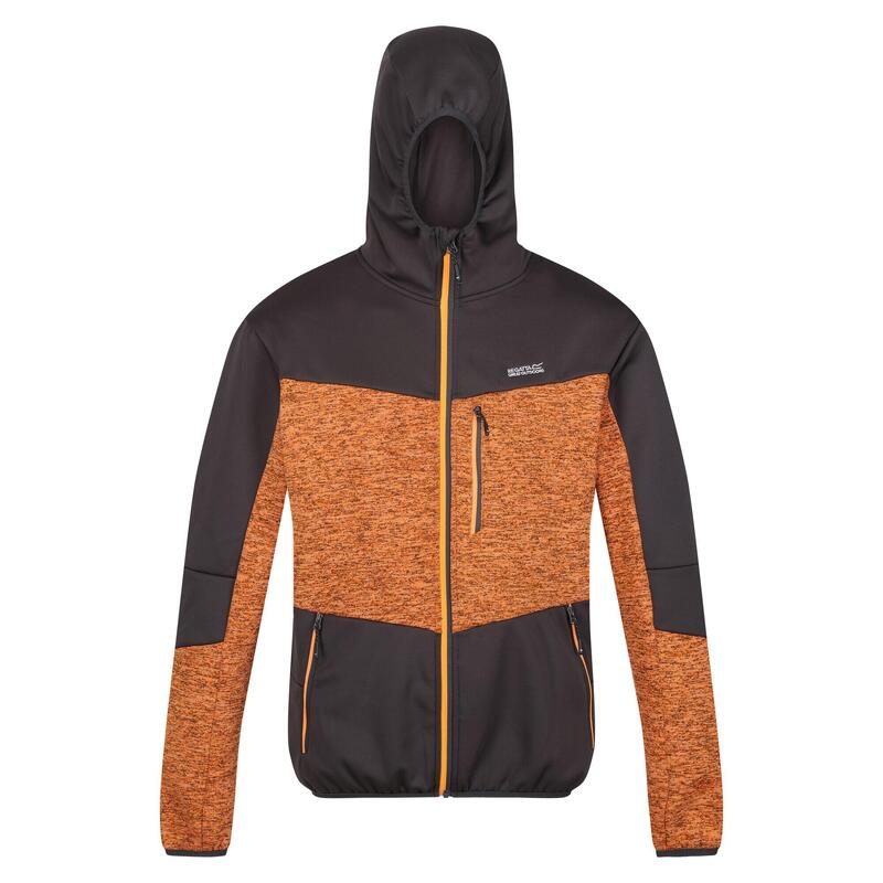 Мужская прогулочная флисовая куртка Cadford V с молнией во всю длину REGATTA, цвет orange