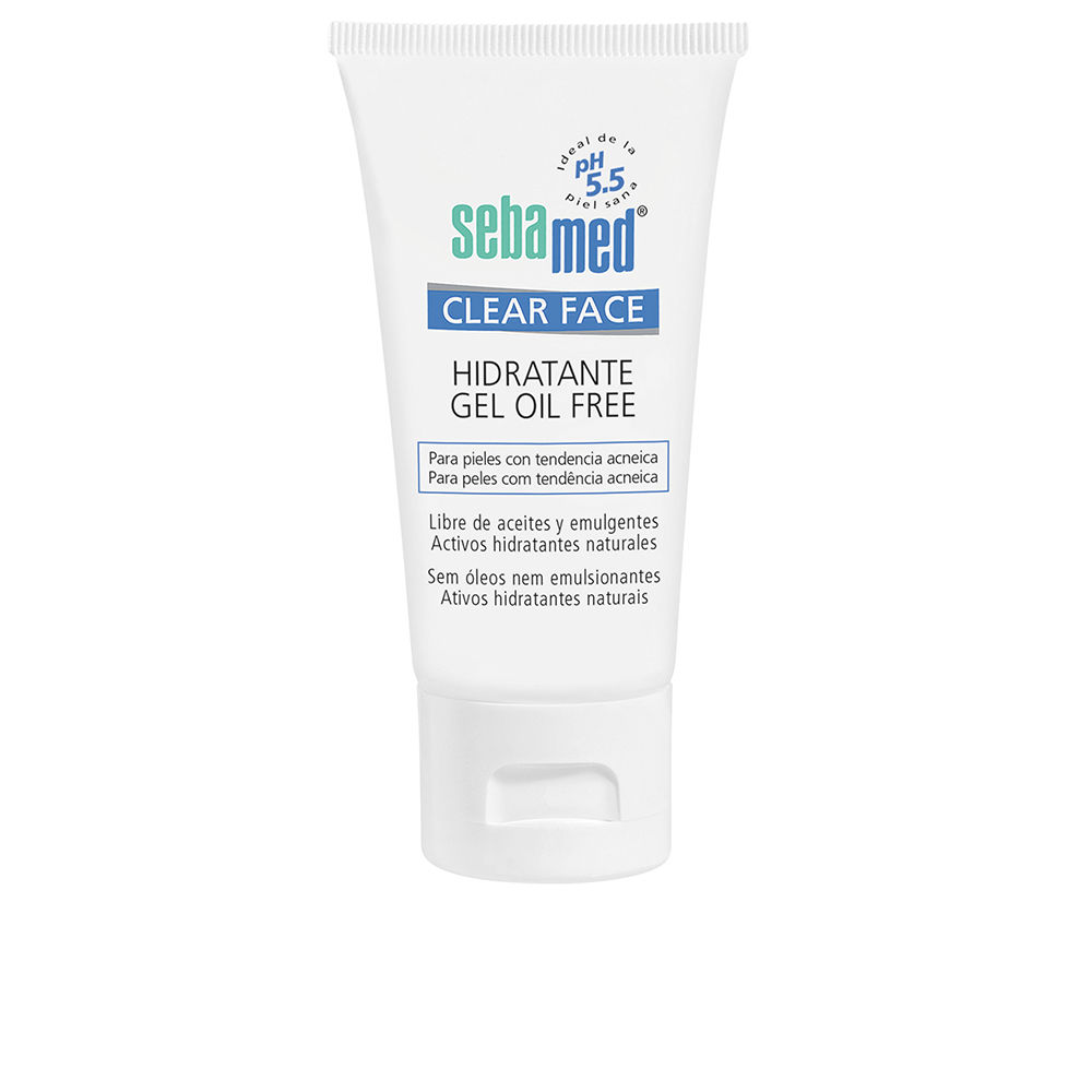 Очищающий гель для лица Clear face gel hidratante Sebamed, 50 мл цена и фото