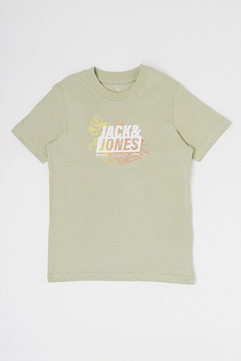 

Футболка Лето с логотипами Jack & Jones, зеленый