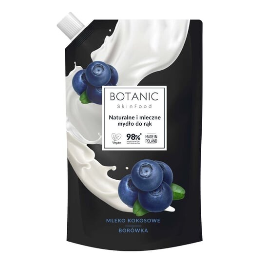 

Мыло для рук Кокосовое молоко, Черника, 500 мл Botanic SkinFood