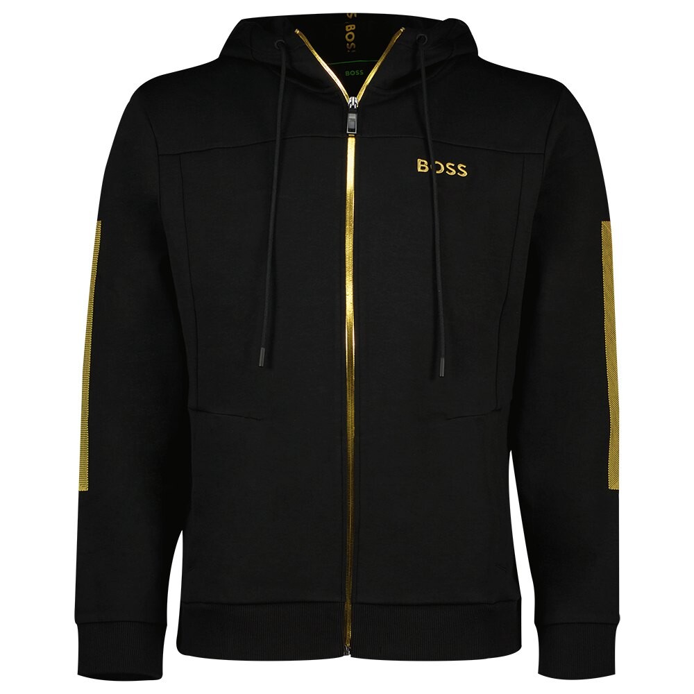 

Толстовка BOSS Saggy Full Zip, черный