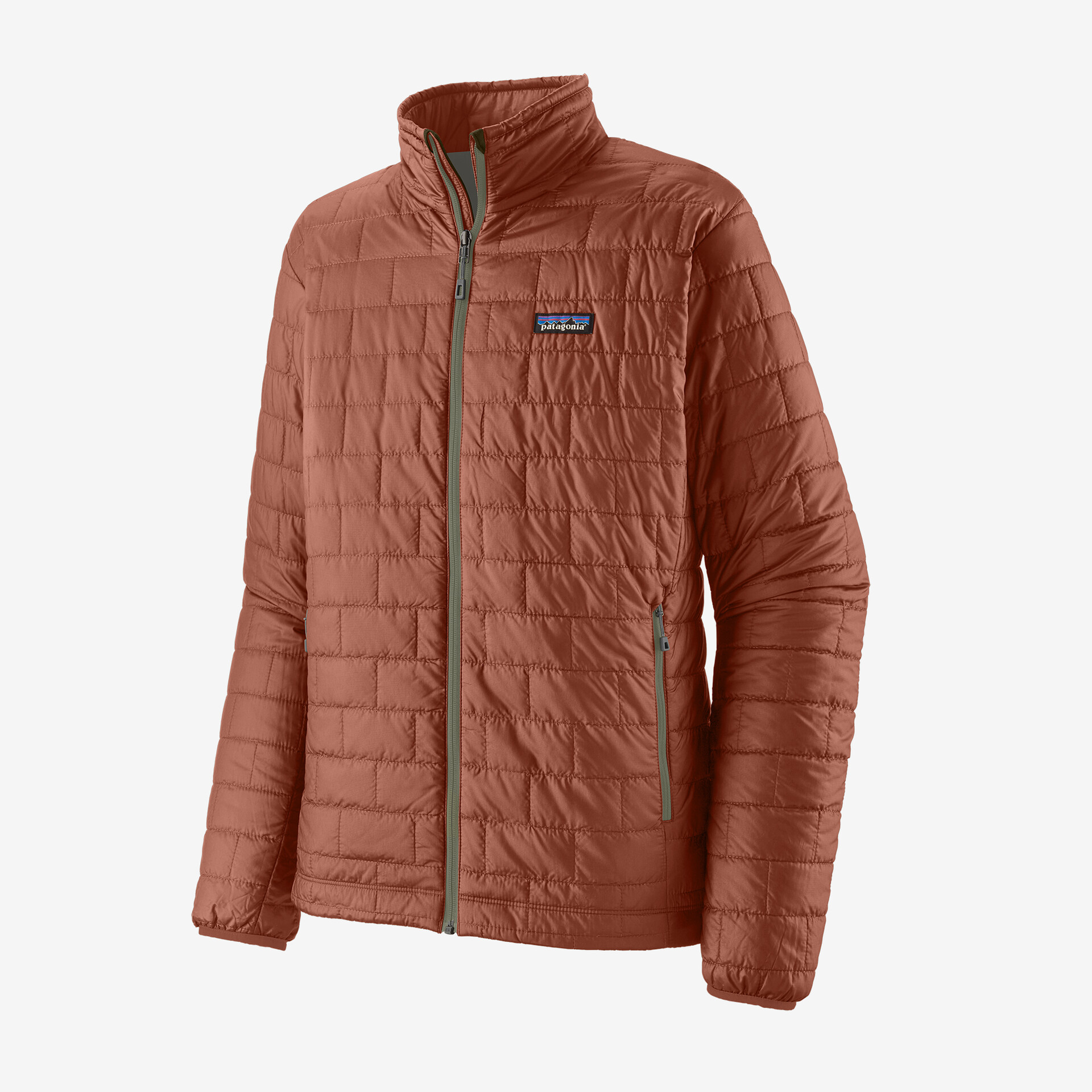 цена Мужская нано-пуховая куртка Patagonia, красный