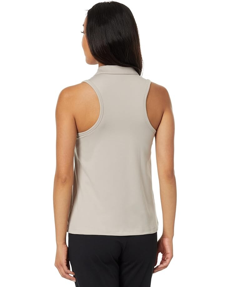 

Поло Jockey Active Moisture Wicking Polo Tank With Built In Bra, цвет Atmosphere