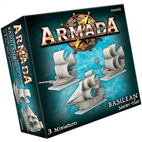 

Миниатюра Mantic Games Armada: Basilean - Starter Fleet
