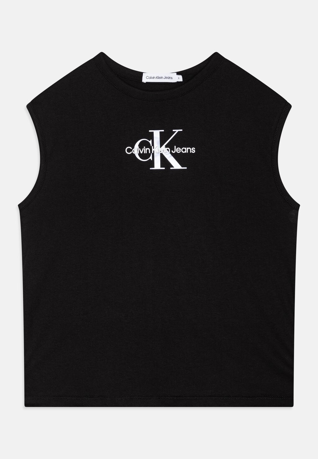 

Топ MONOLOGO RELAXED UNISEX Calvin Klein Jeans, цвет black