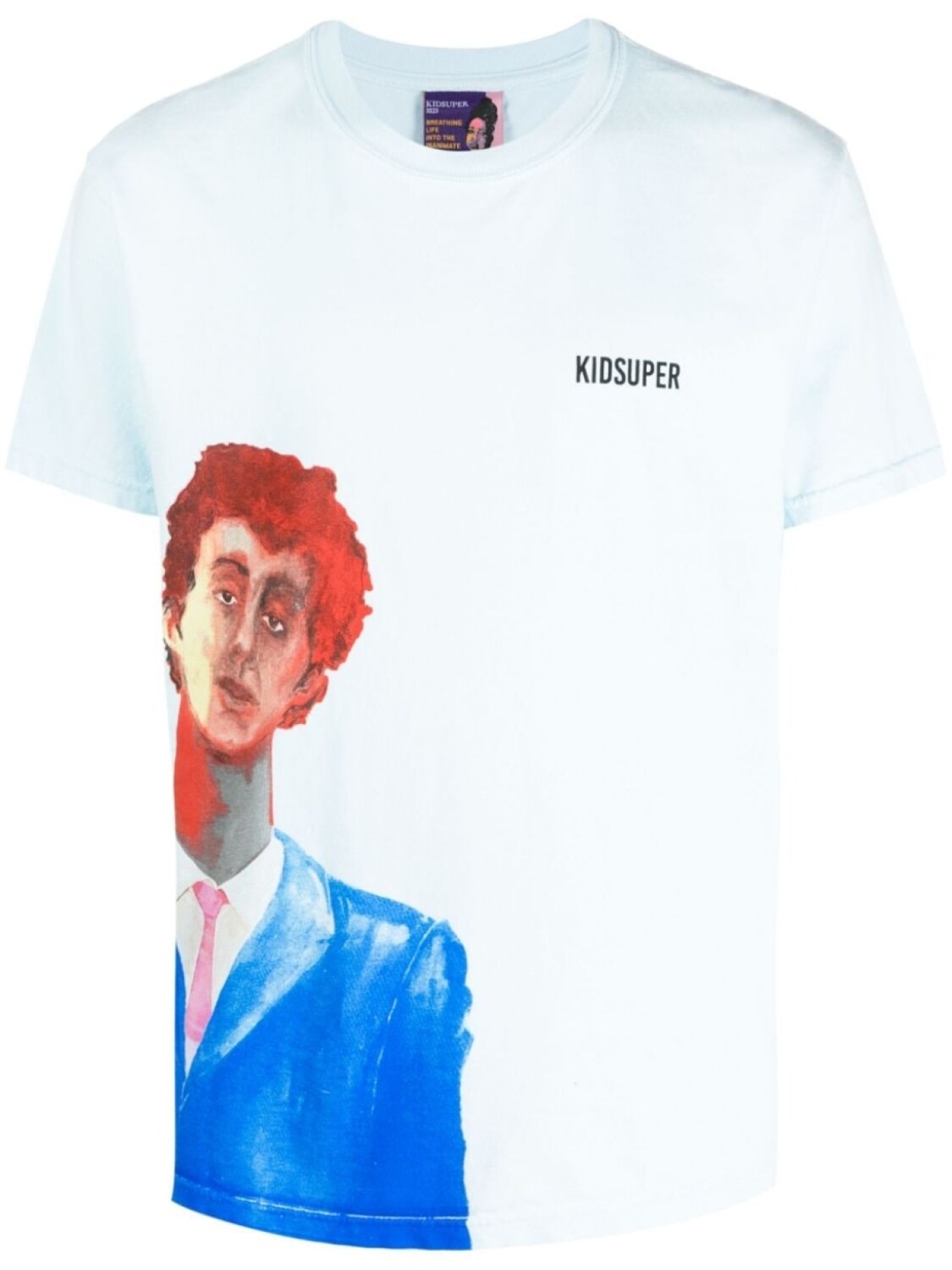 

Футболка с логотипом KidSuper, синий