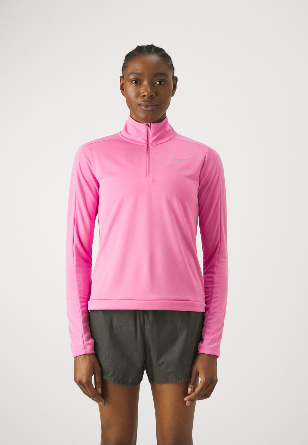 Футболка с длинным рукавом Pacer Nike, цвет playful pink