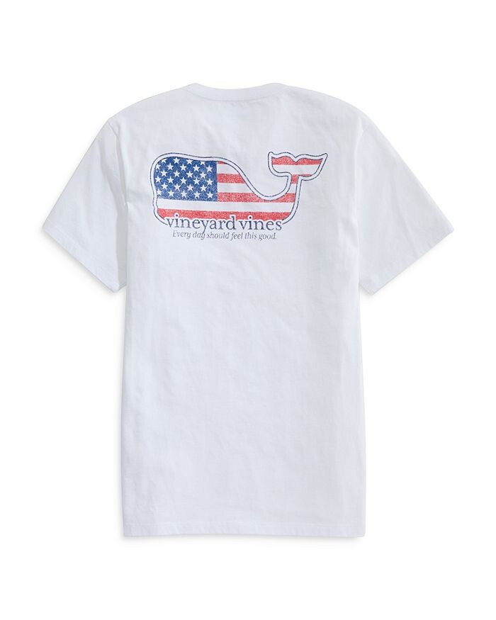 

Футболка с короткими рукавами Americana Whale Pocket Vineyard Vines