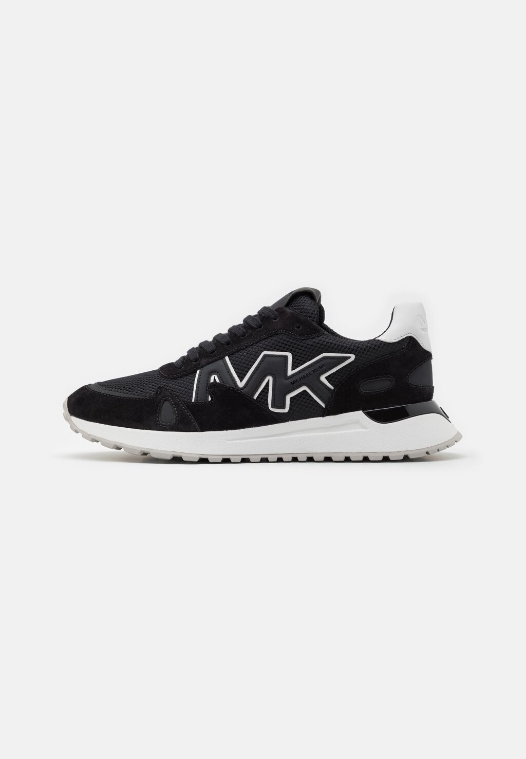 Низкие кроссовки Miles Trainer Michael Kors, цвет black/optic white кроссовки billie knit trainer michael michael kors цвет black optic white