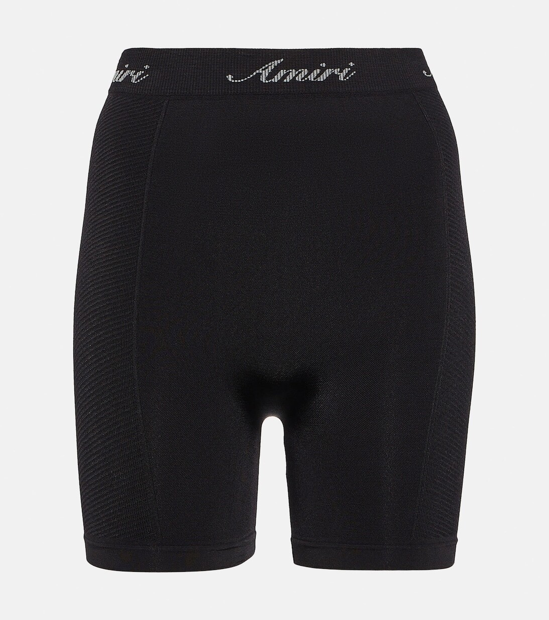 

Байкерские шорты с логотипом AMIRI, черный