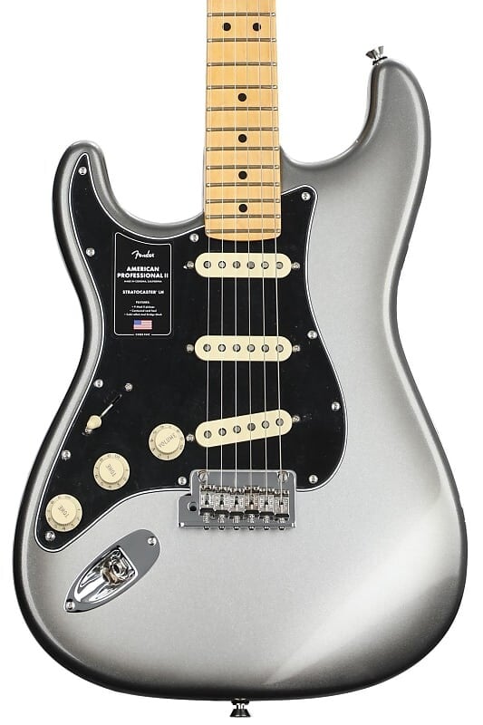 

Электрогитара Fender American Professional II Stratocaster Left-handed - Mercury with Maple Fingerboard