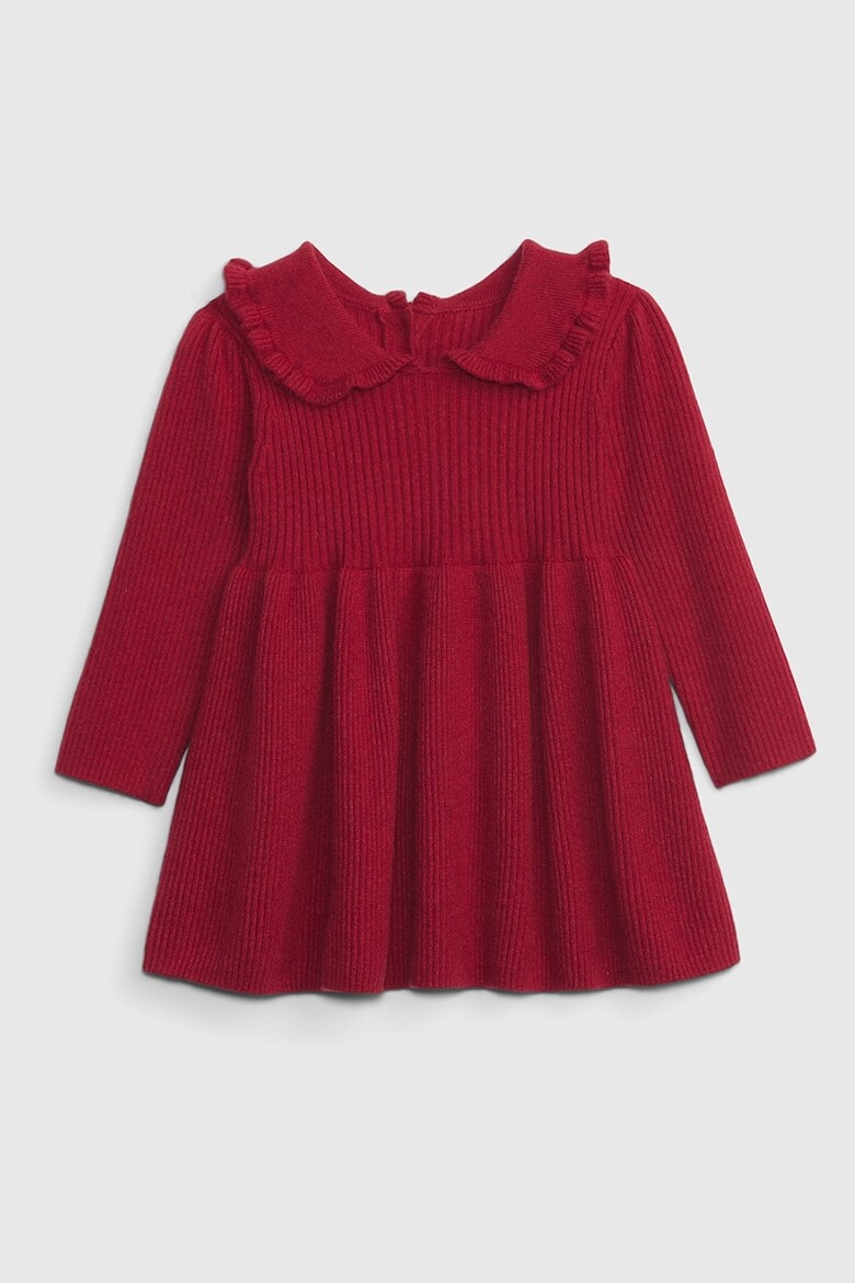 

Трикотажное платье с поясом Gap, красный