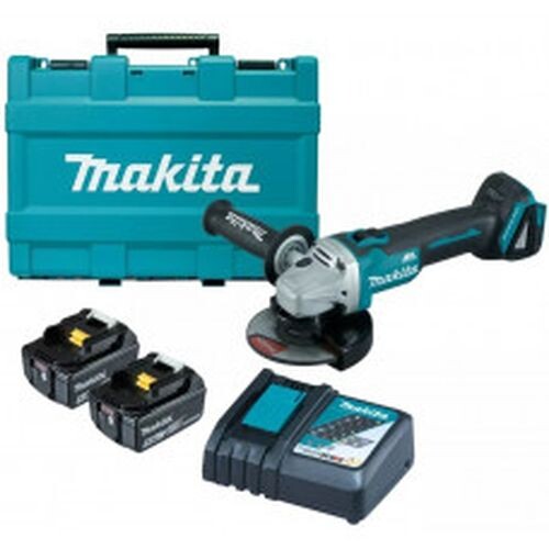 

Аккумуляторная угловая шлифовальная машина Makita DGA504RTE