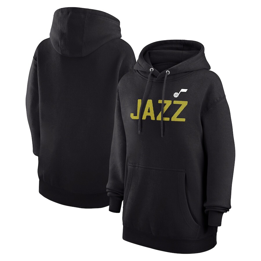 

Пуловер с капюшоном G-III 4Her by Carl Banks Utah Jazz, черный