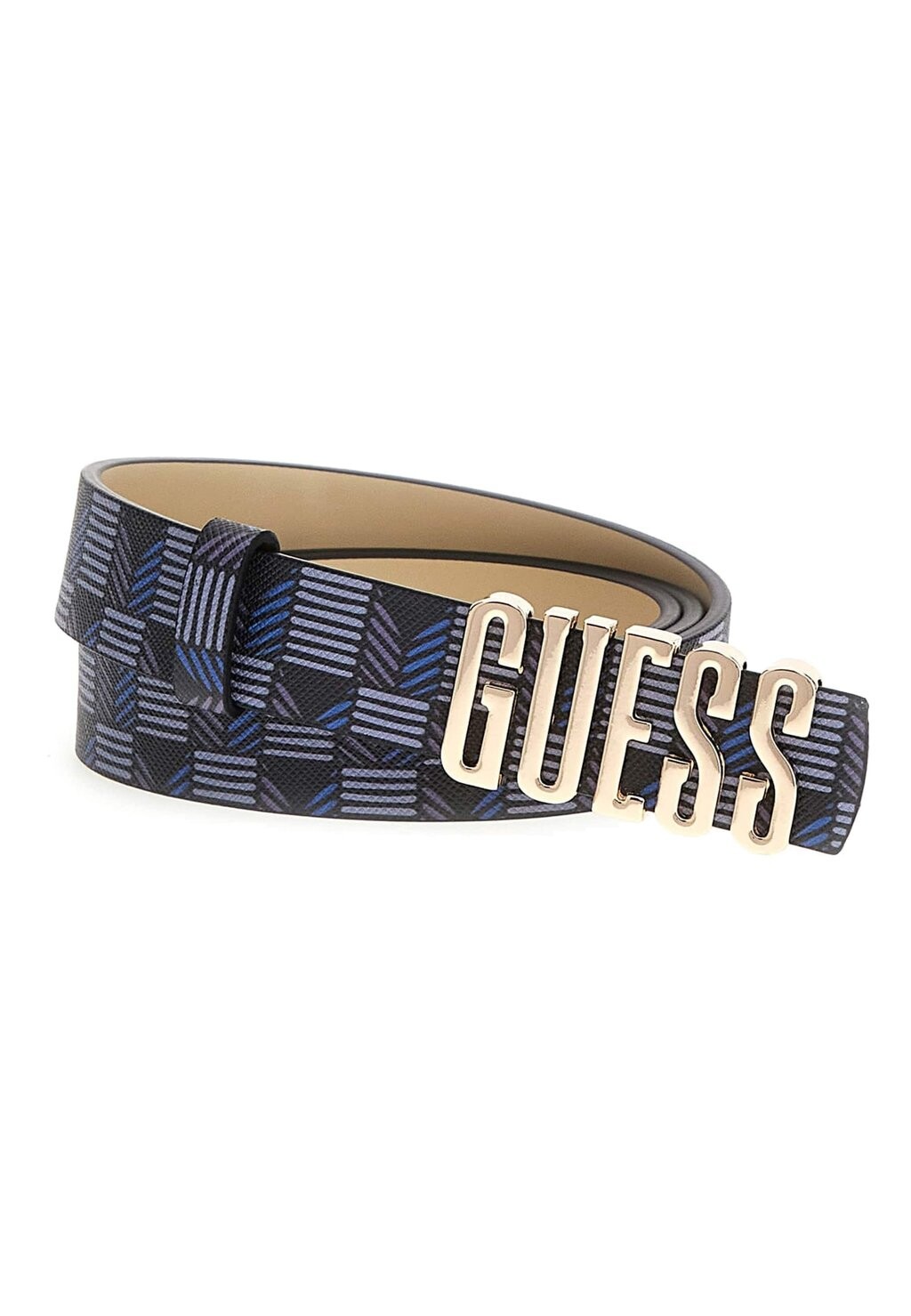

Ремень VIKKY MIT GEOMETRISCHEM Guess, цвет blau