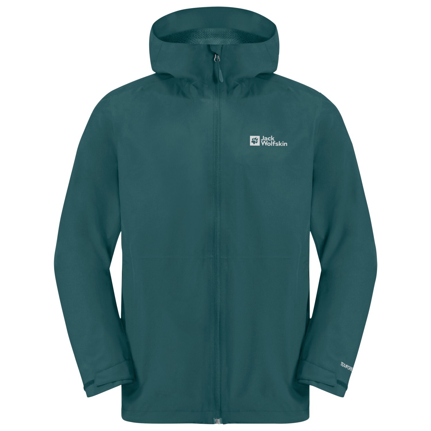 Дождевик Jack Wolfskin Robury 2L, цвет Emerald