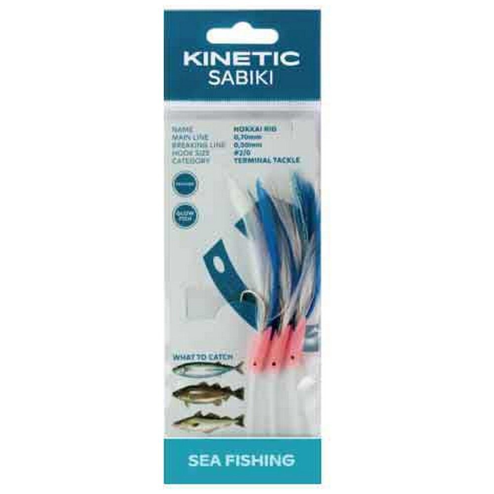 

Оснастки Kinetic Sabiki Hokkai, прозрачный