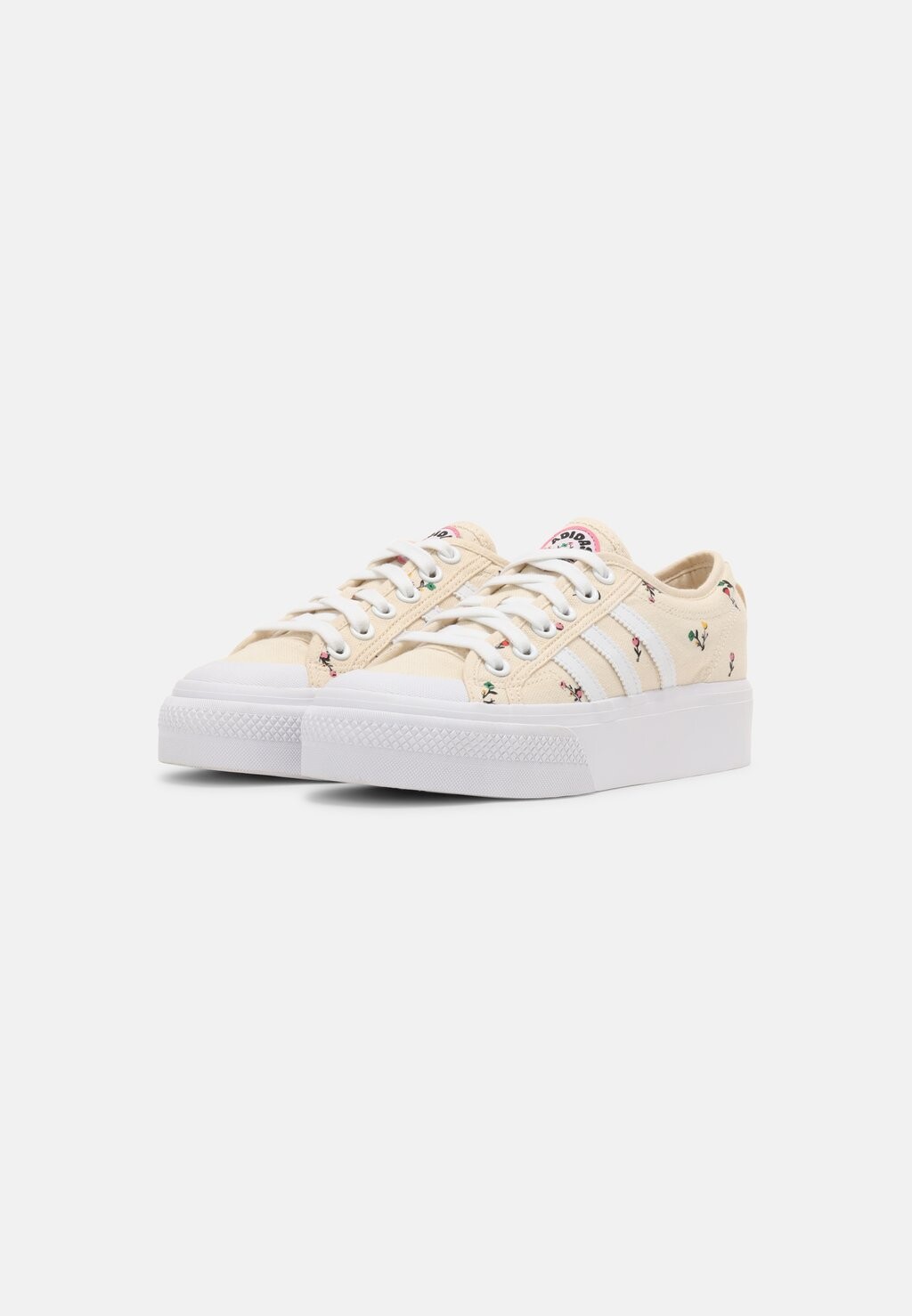 

Кроссовки NIZZA PLATFORM adidas, белый