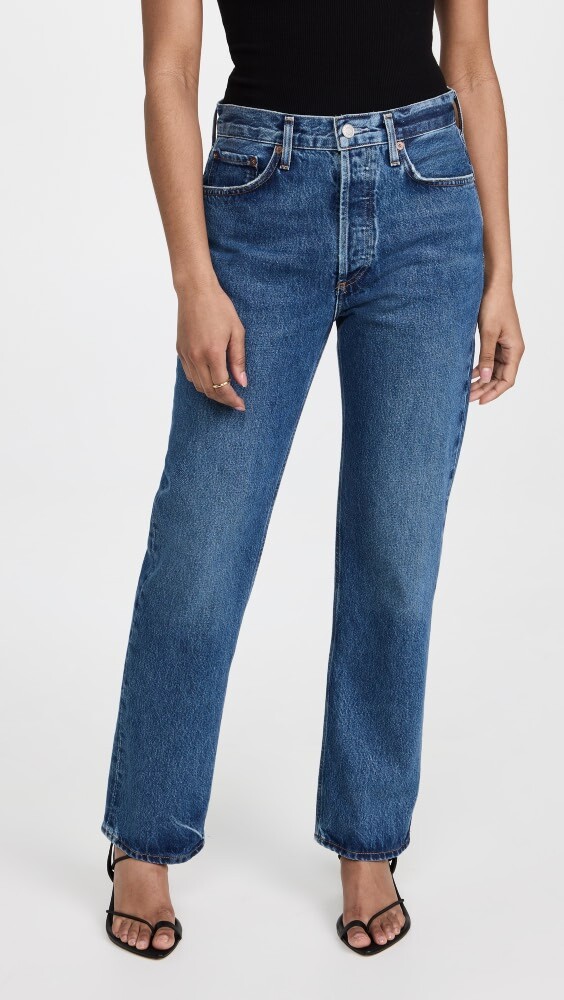 

Джинсы AGOLDE Lana Mid Rise Straight