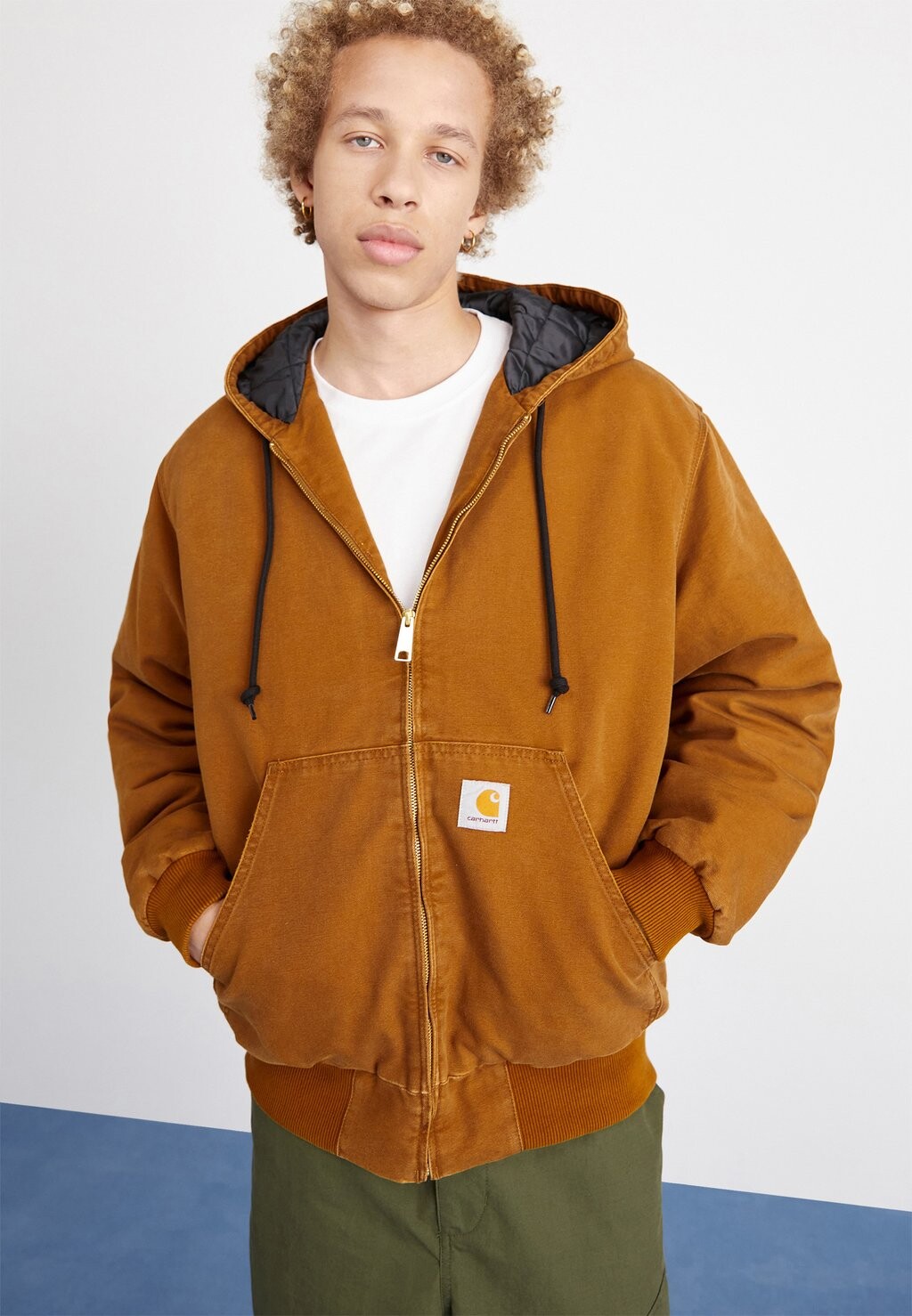 

Куртка Entrepreneur Carhartt WIP ACTIVE JACKET, темно-коричневый