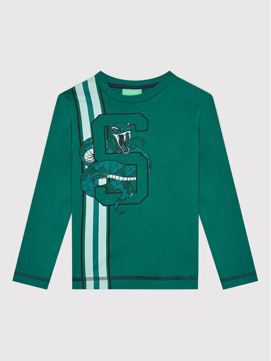 

Блуза стандартного кроя United Colors Of Benetton, зеленый