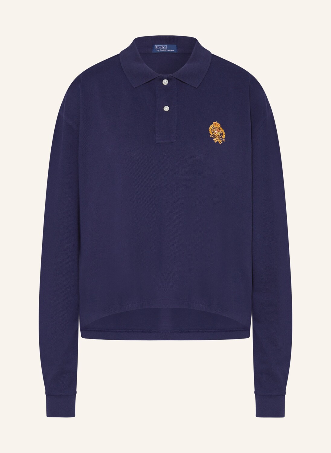 

Рубашка поло POLO RALPH LAUREN Piqué, темно-синий