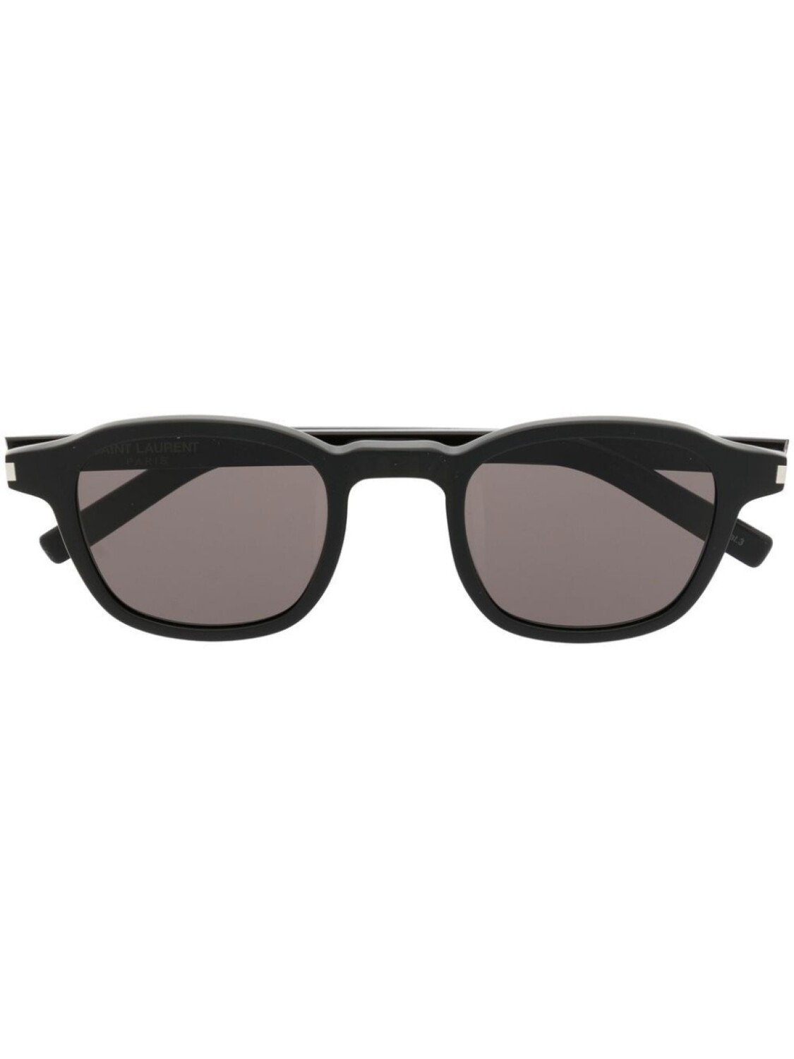 

Saint Laurent Eyewear солнцезащитные очки в круглой оправе, черный