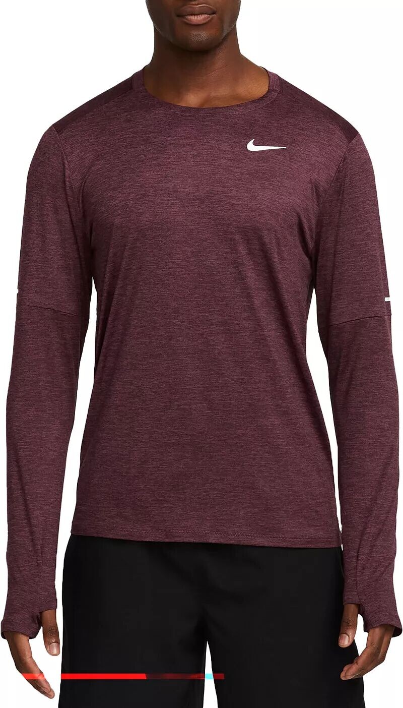 

Лонгслив Nike Dri-FIT Element, бордовый