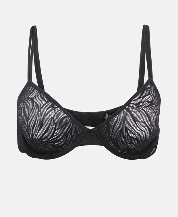 

Бюстгальтер на косточках, чашка BD Calvin Klein Underwear, черный