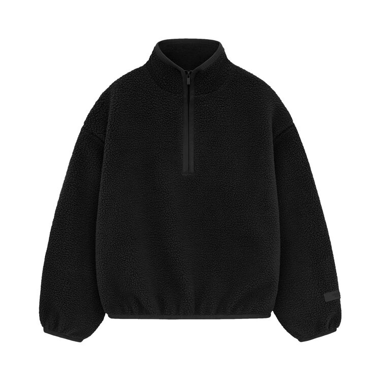 

Флис Fear of God Essentials Kids Polar Fleece Half Zip Mockneck, черный